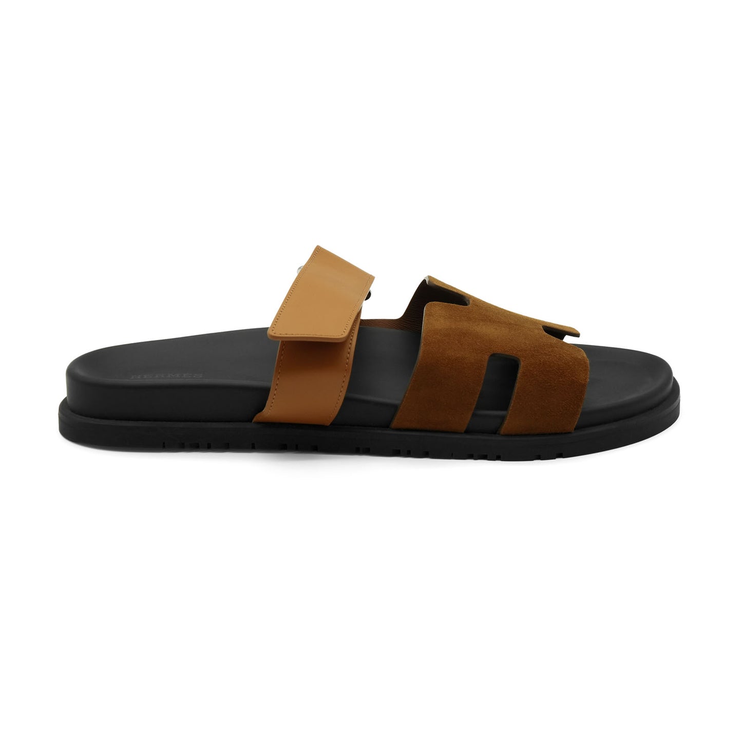 Hermès Chypre Sandal - Brun Fumé/Miel/Suede (45)