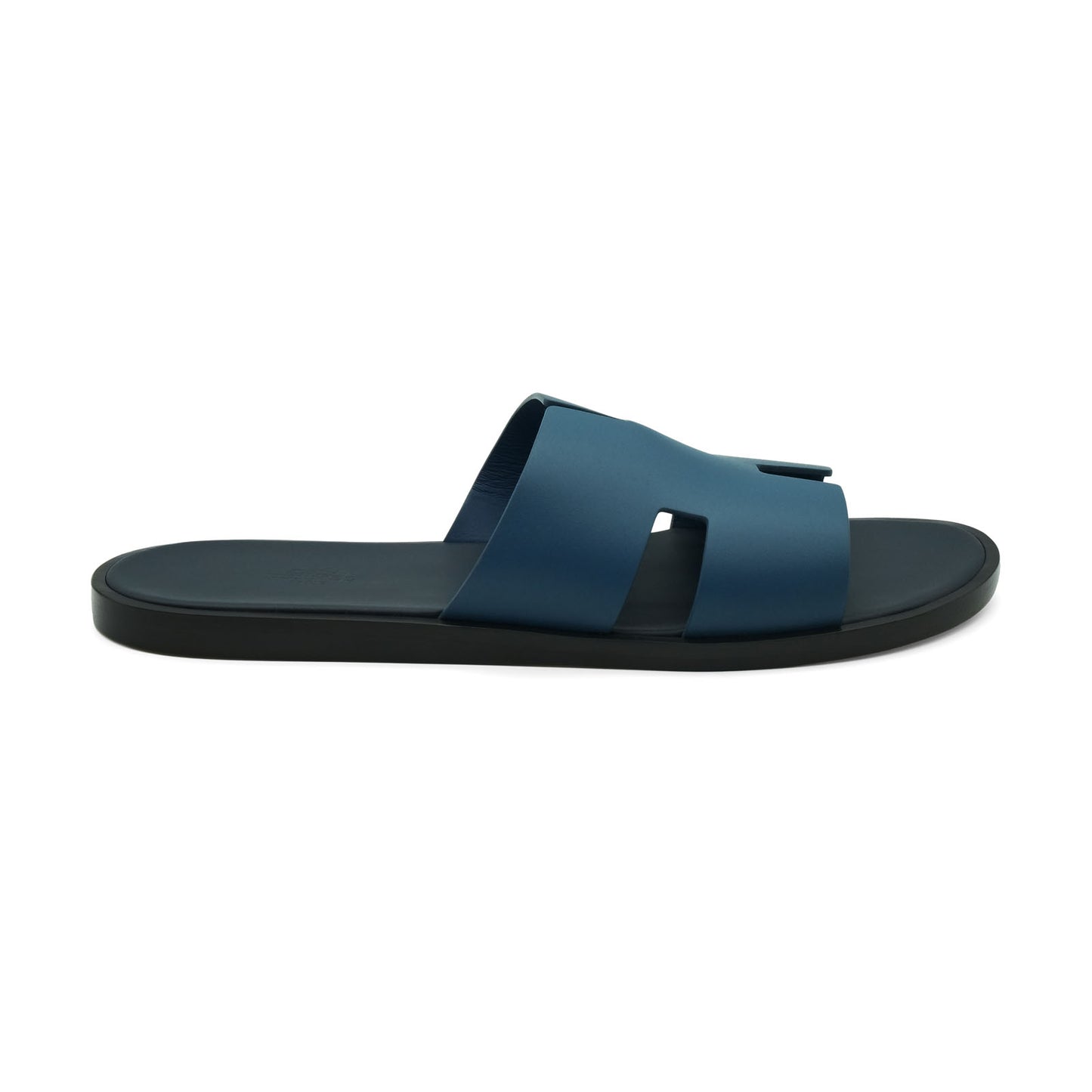 Hermès Izmir Sandal - Bleu Turquin/Marine (44.5)