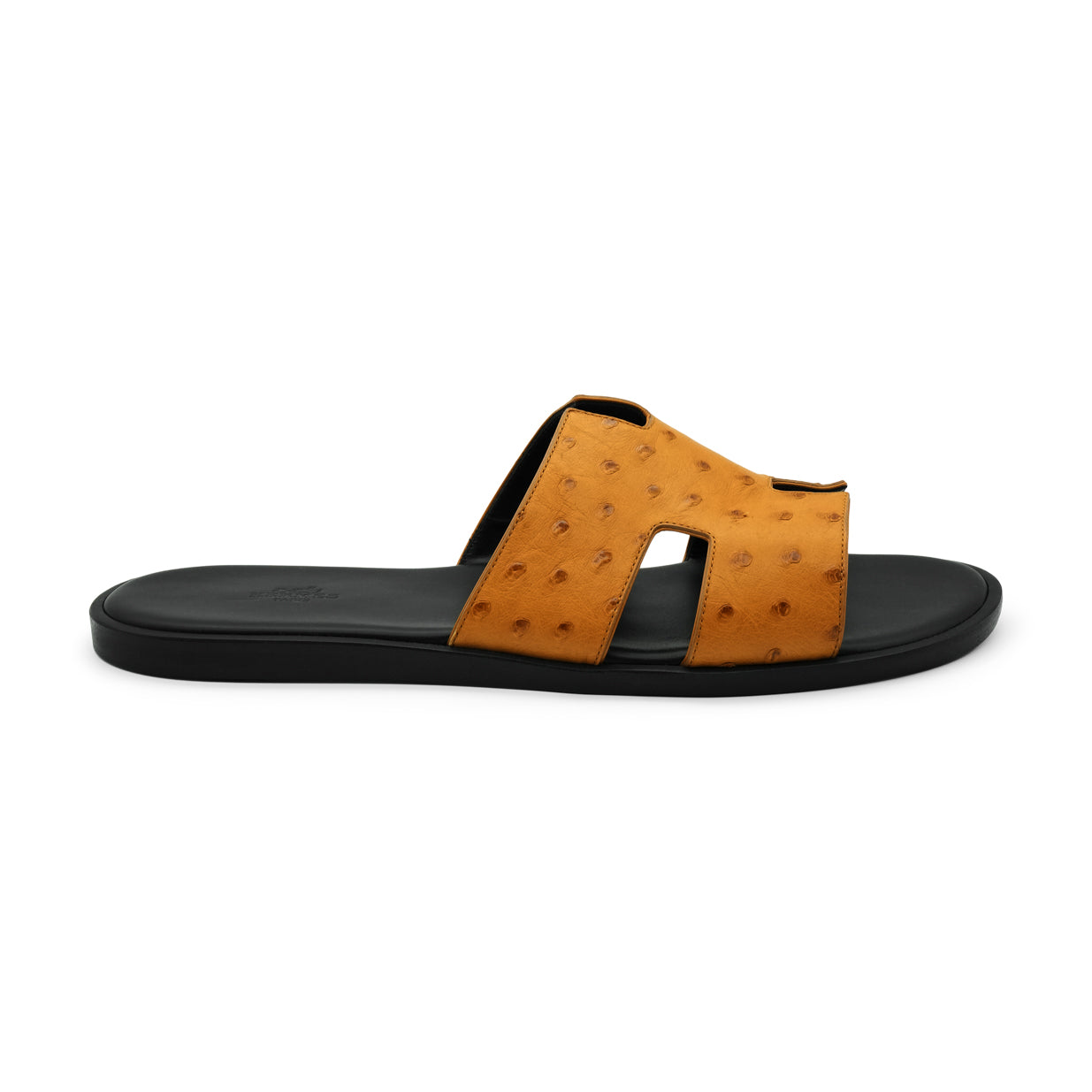Hermès Izmir Sandal - Orange/Ostrich (46)