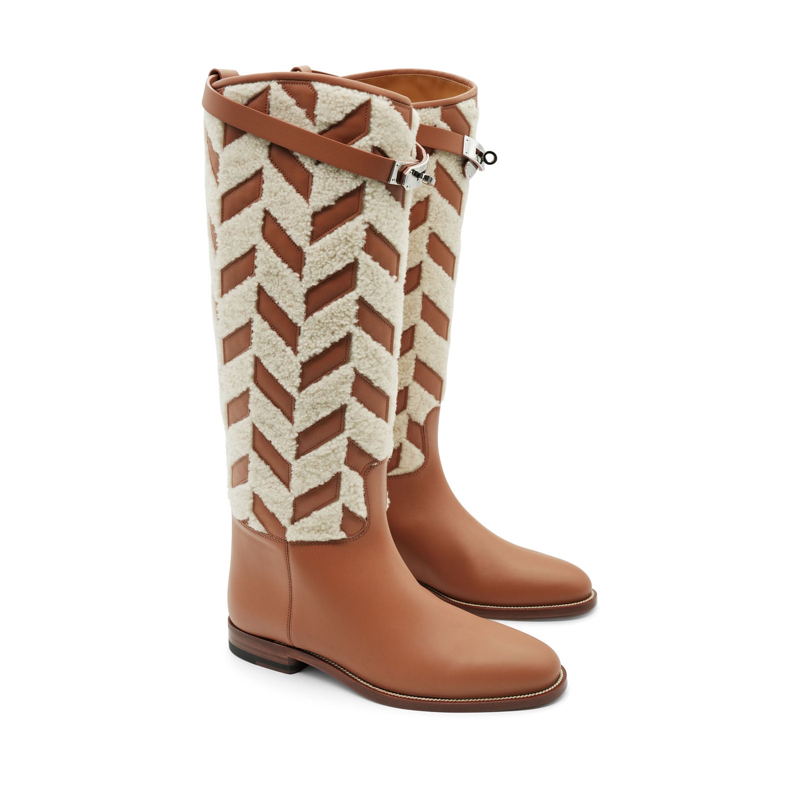 Hermès Jumping Boot - Naturel/Écru (39)