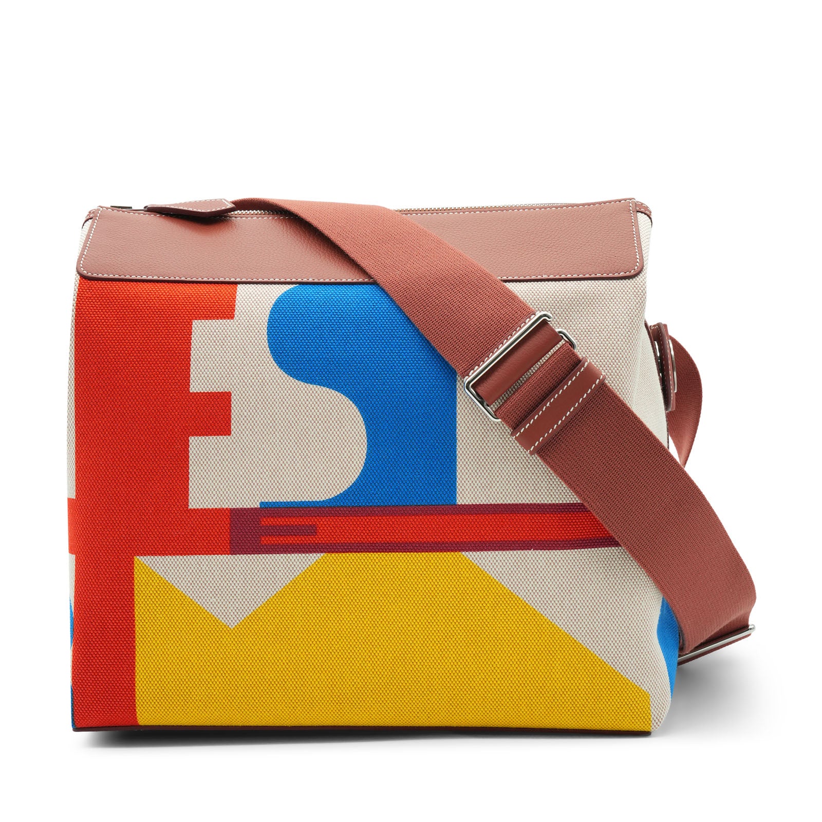 Hermès R.M.S 12H Bag - Écru/Beige/Fauve/Orange - 2025