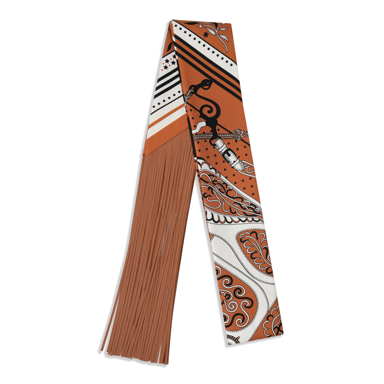 Hermès Festival Des Amazones Bandana Folk Twilly - Barénia