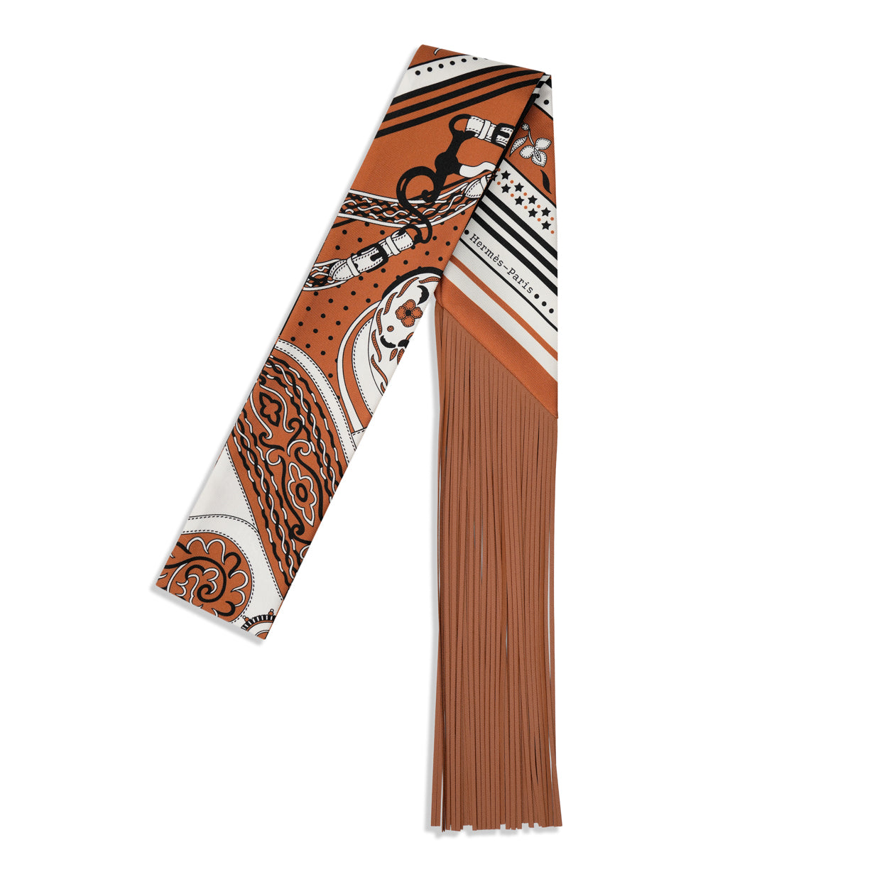 Hermès Festival Des Amazones Bandana Folk Twilly - Barénia