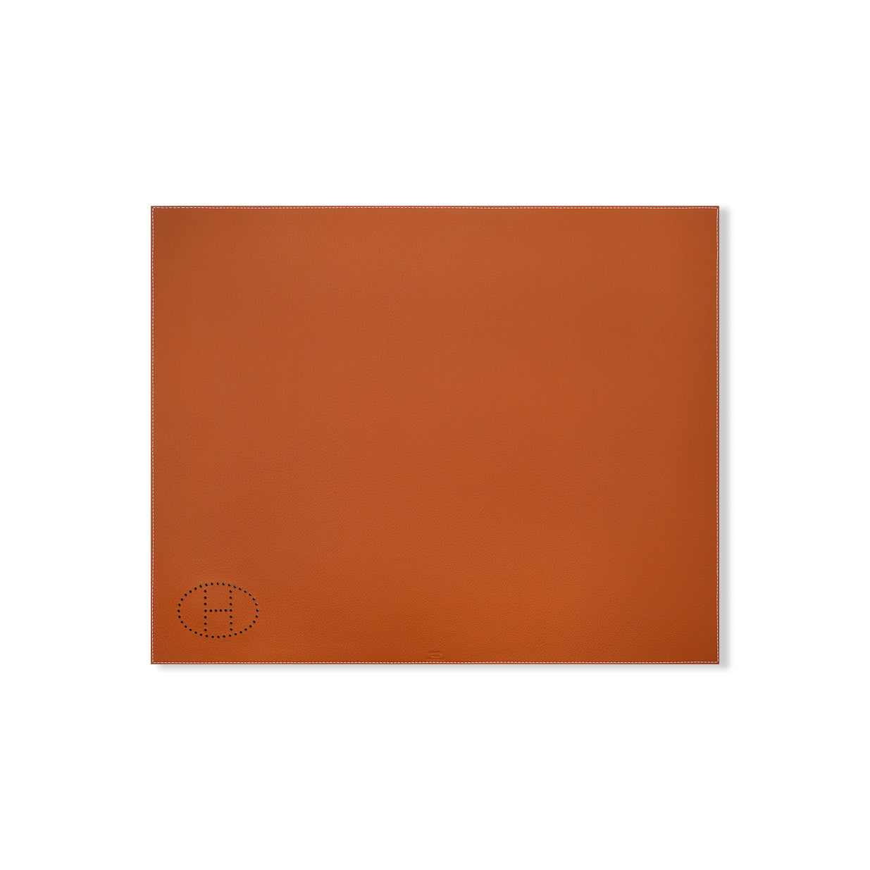 Hermès Mises et Relances Desk Blotter - Ébène/Fauve