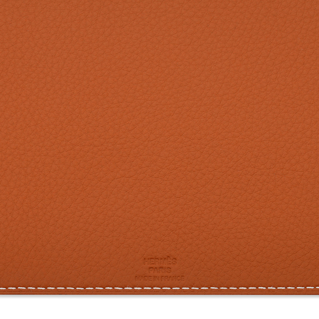 Hermès Mises et Relances Desk Blotter - Ébène/Fauve