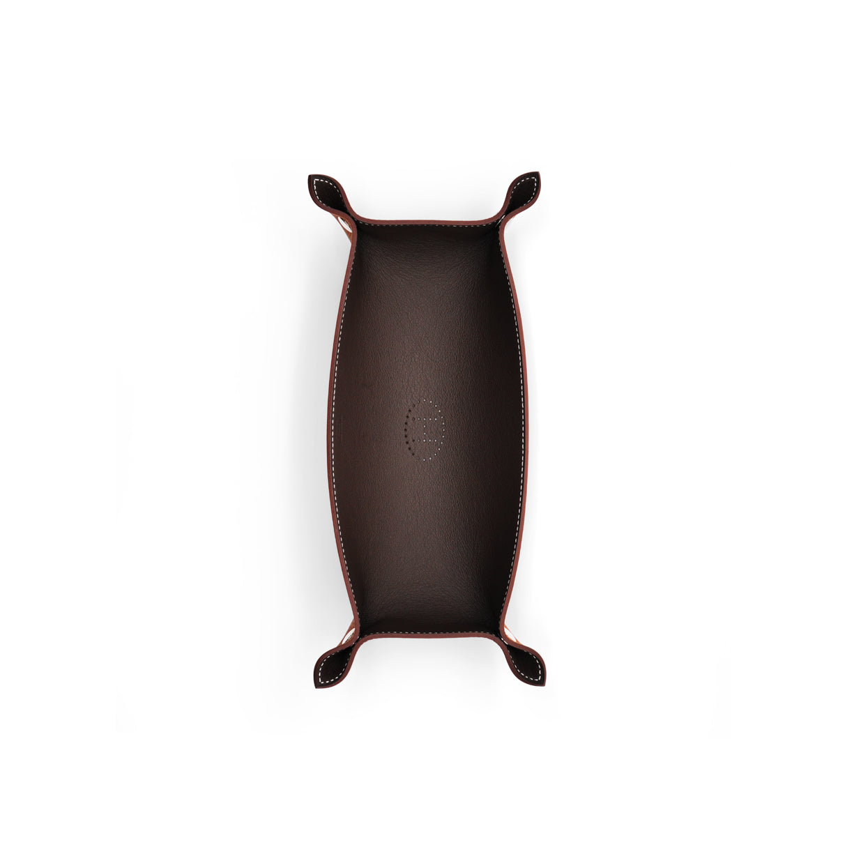 Hermès Mises et Relances Desk Pencil Case (Ébène/Fauve)