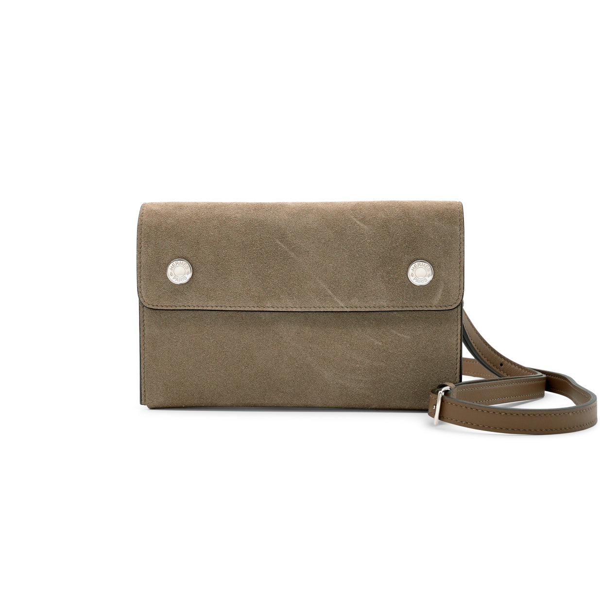 Hermès Snap Grizzly Wallet - Étoupe - 2025