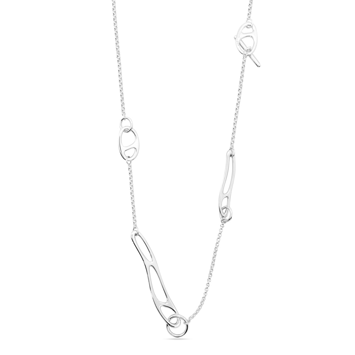 Hermès Chaîne d’Ancre Punk Long Necklace