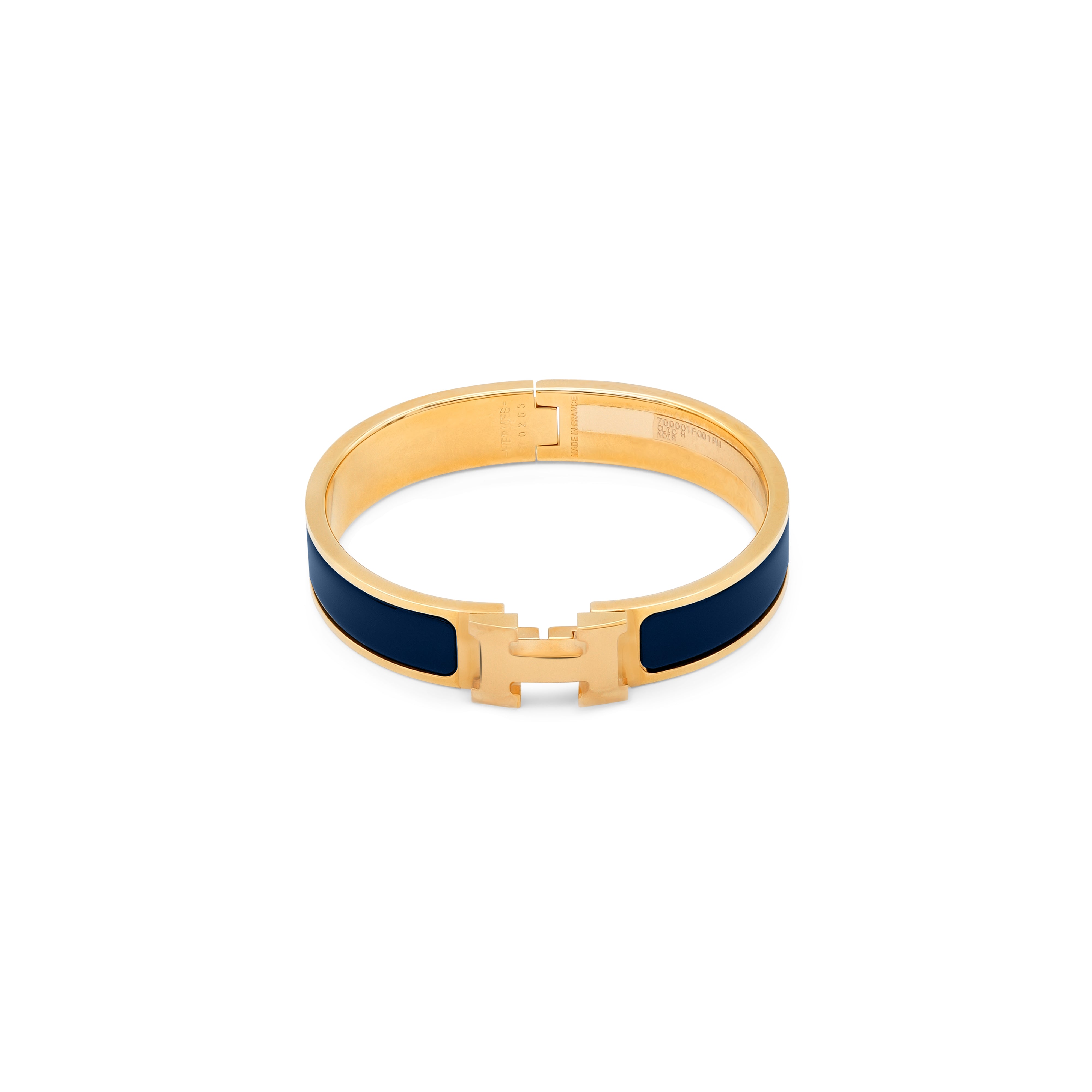Hermès Clic H Bracelet - Ultramarine