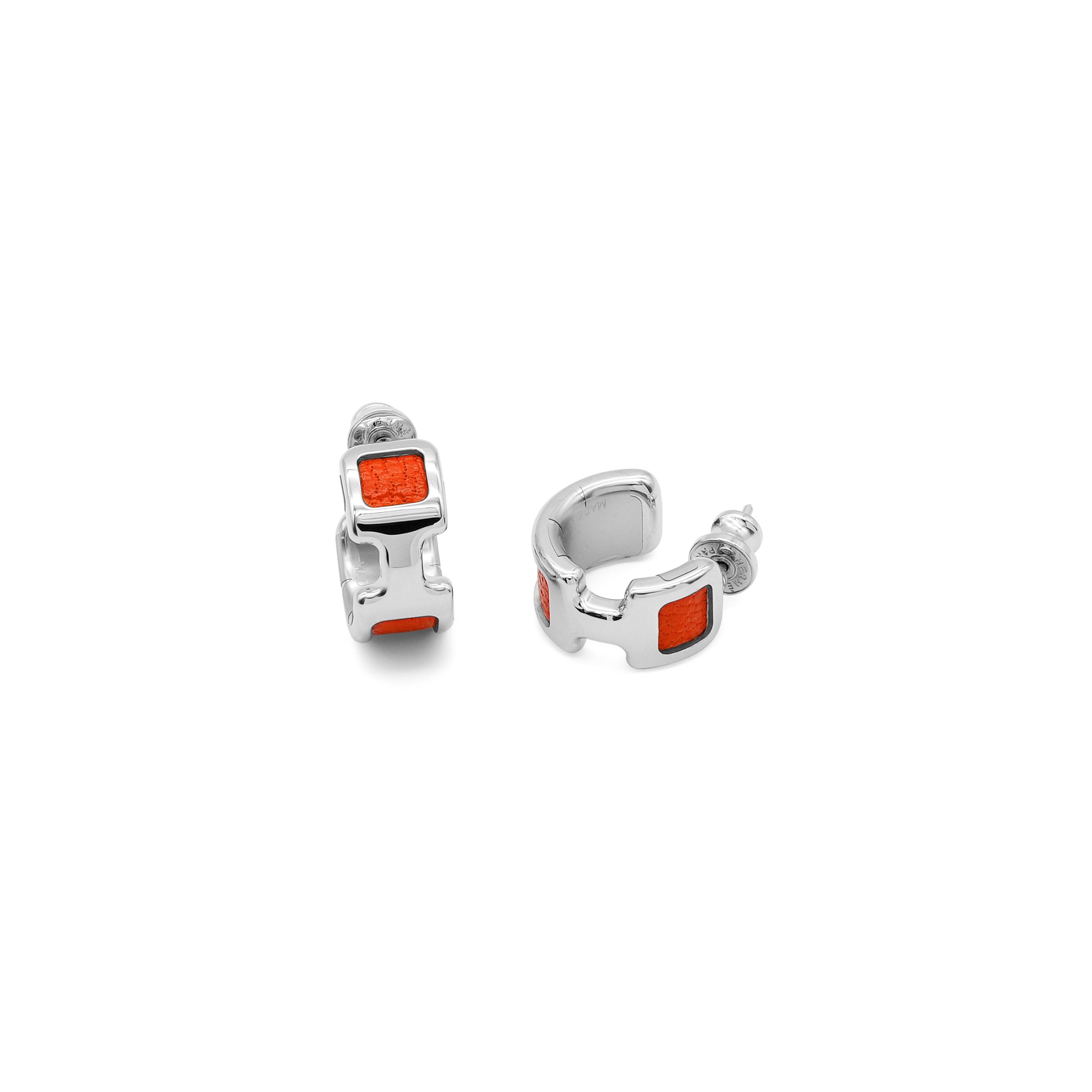 Hermès Olympe Earrings - Rouge de Cœur