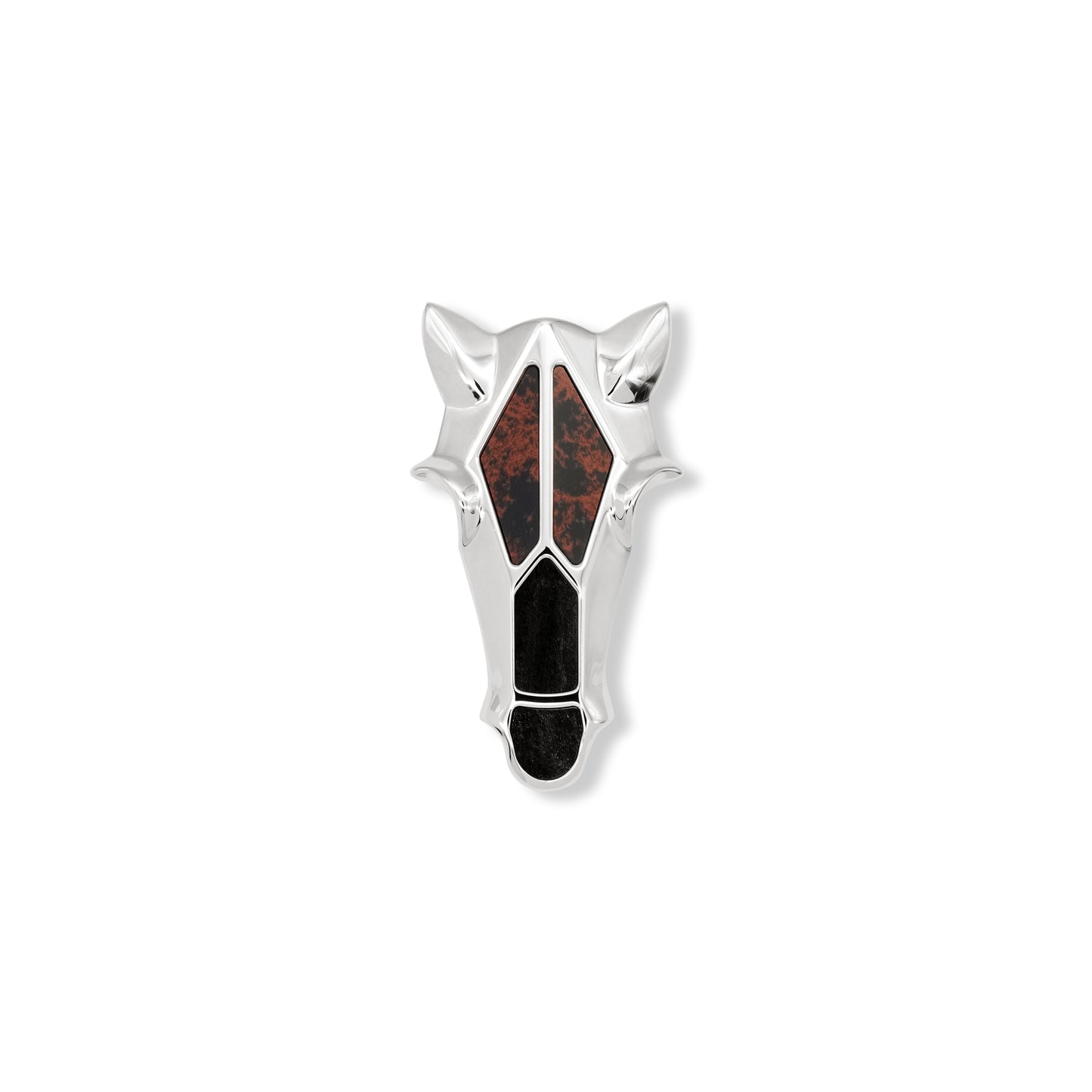 Hermès Destrier Minérale Brooch