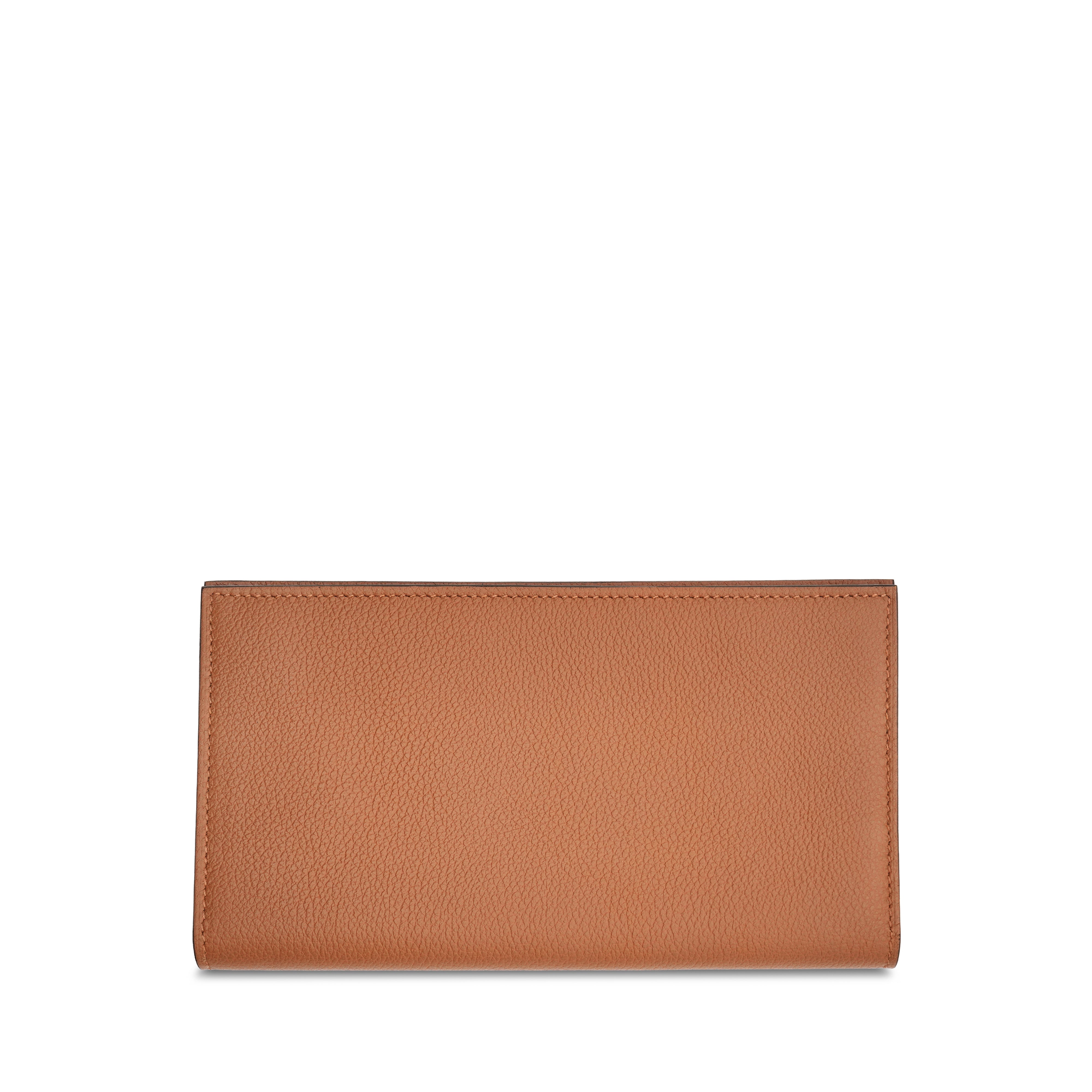 Hermès Citizen Twill Long Wallet - Alezan/Jaune Milton