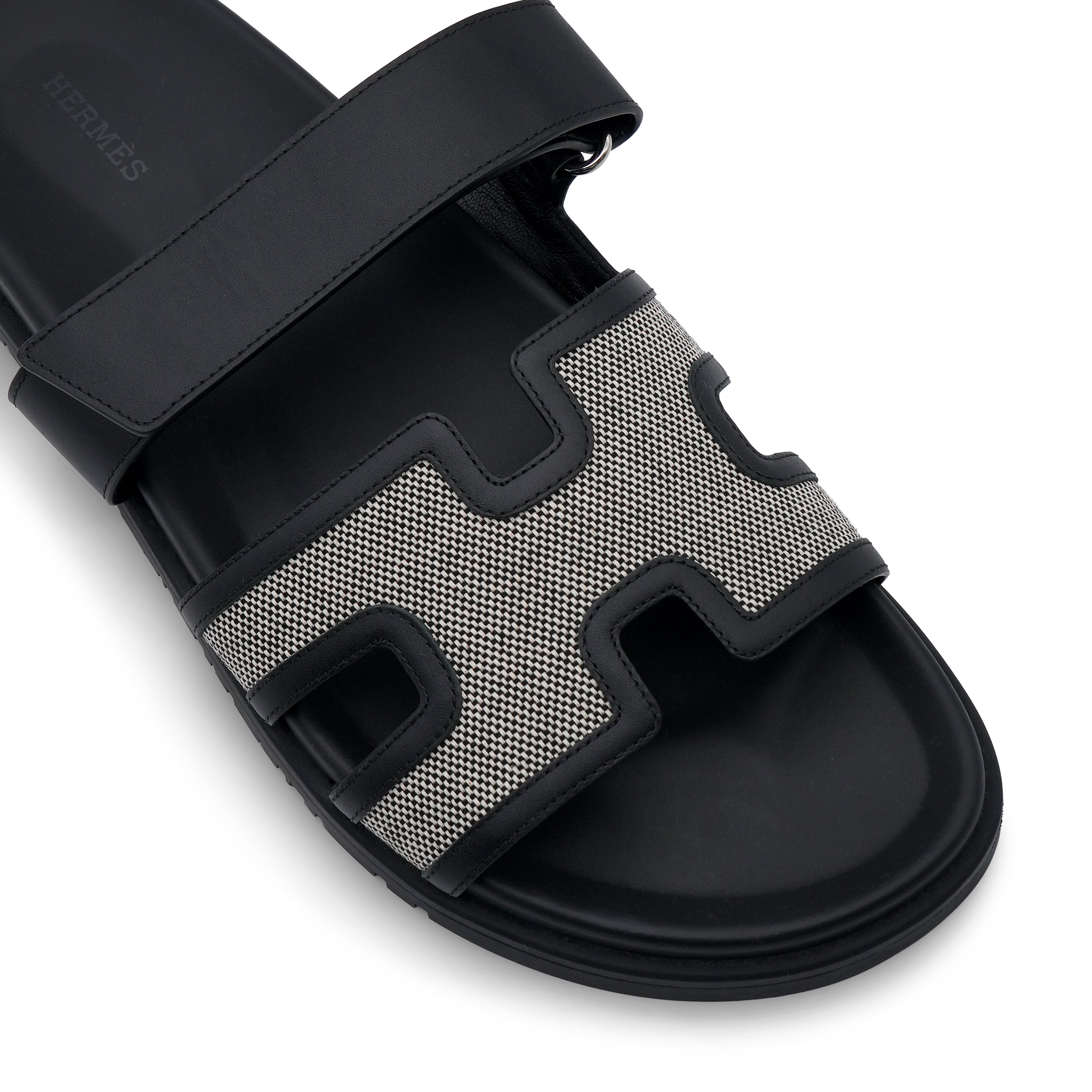 Hermès Chypre sandal - Prunoir/Noir (45)