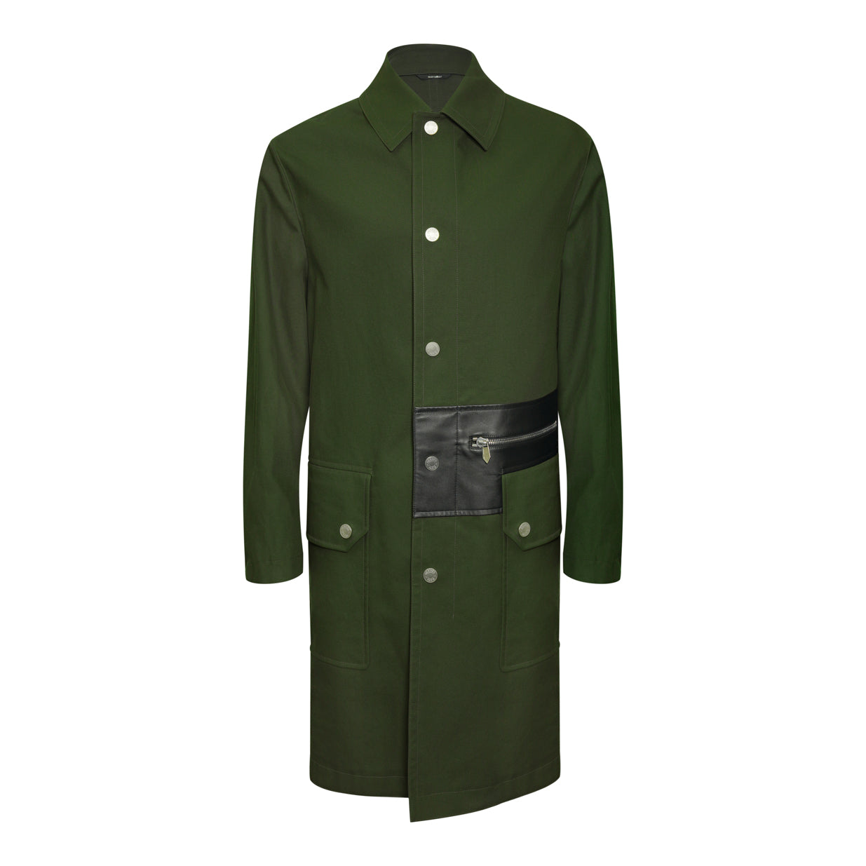 Hermès Runway Leather Trench Coat (48)