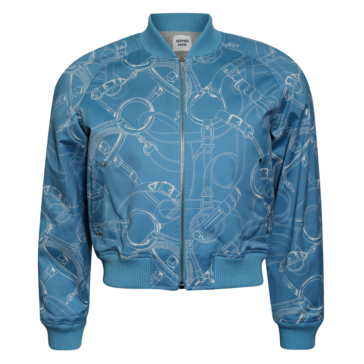 Hermès Women’s Outdoor Jacket in Bleu Arctique (36)