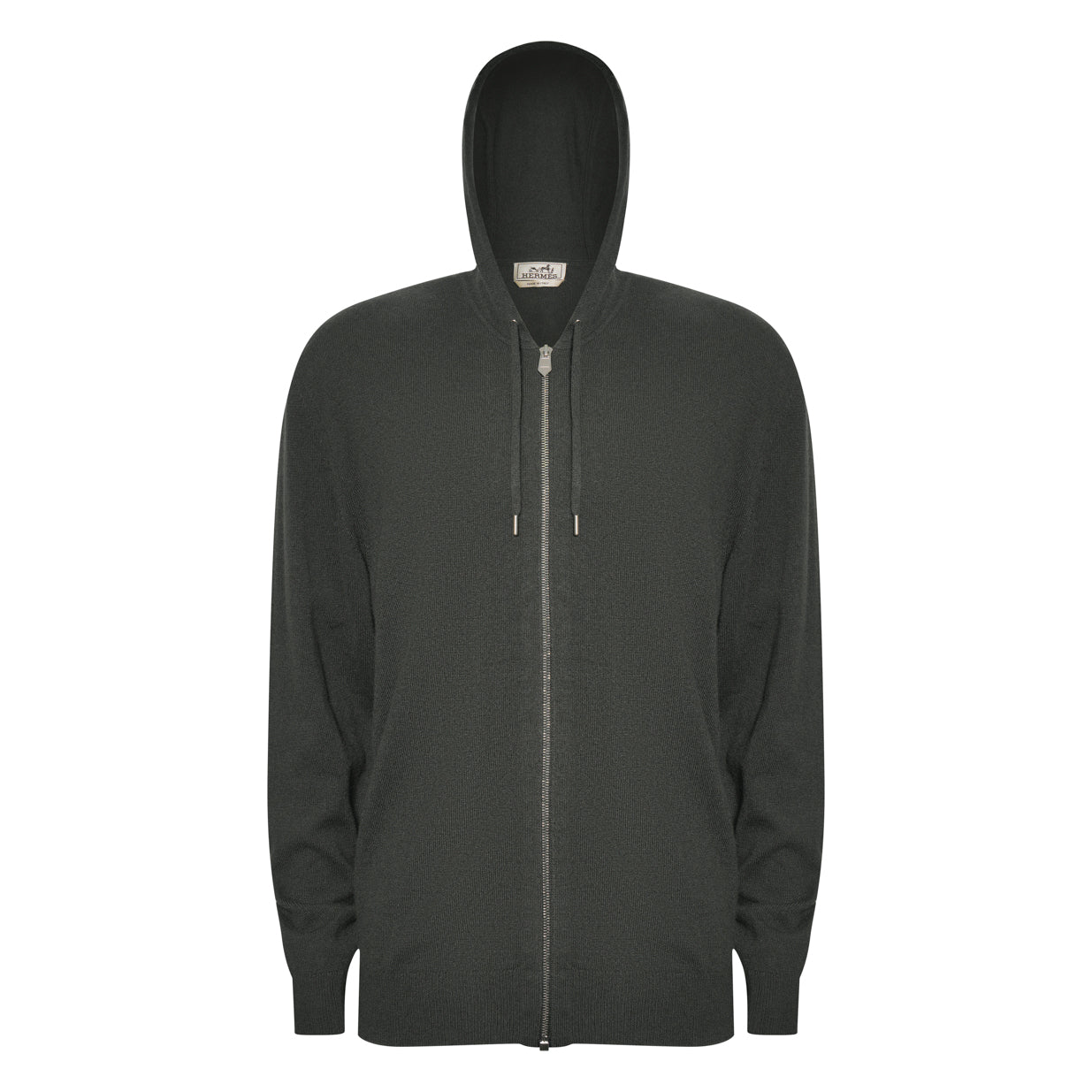 Hermès Cashmere "Maillon Chaîne d'Ancre" Hooded Jacket (XL)