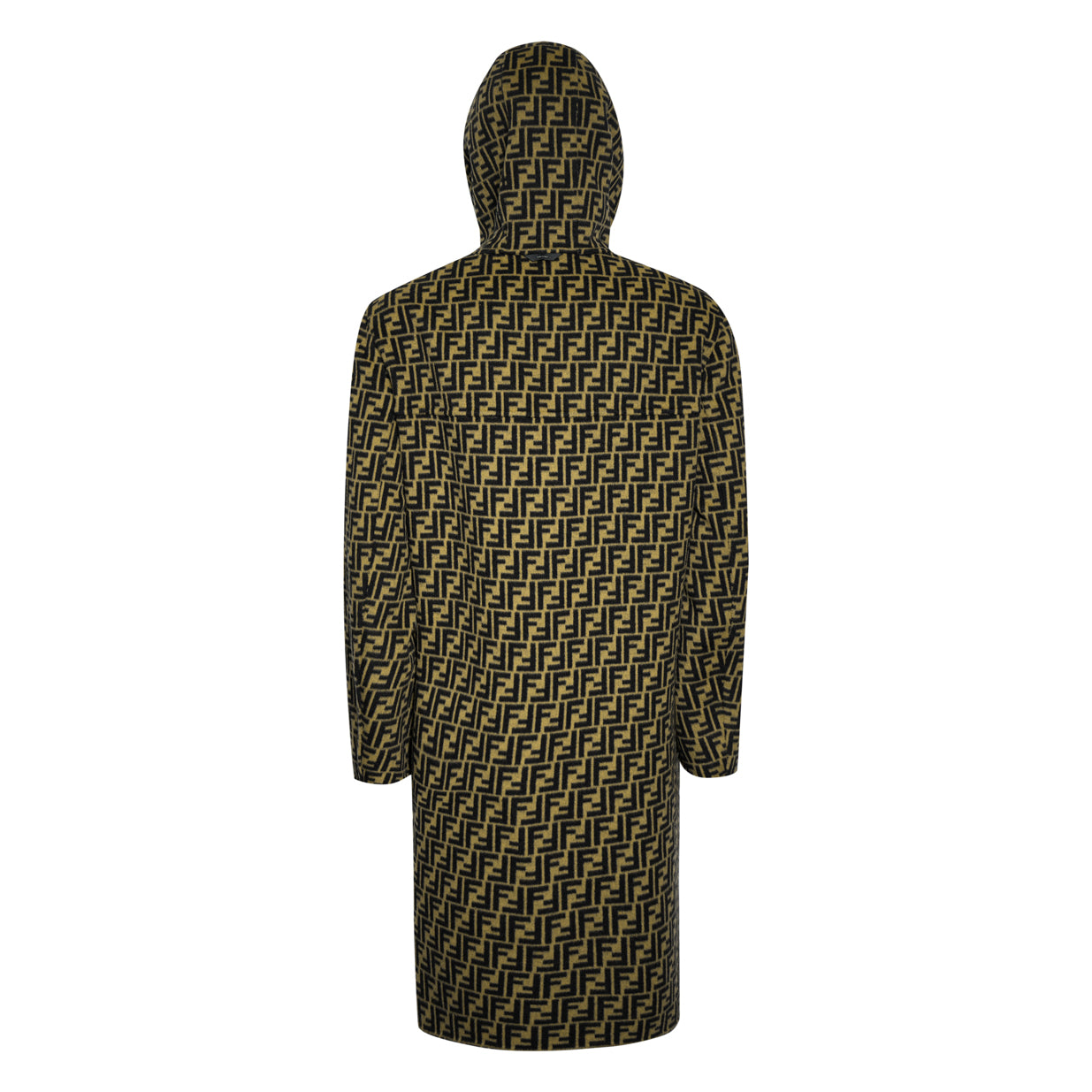 Fendi FF0249 A4LJ Wool Coat – Brown (50)