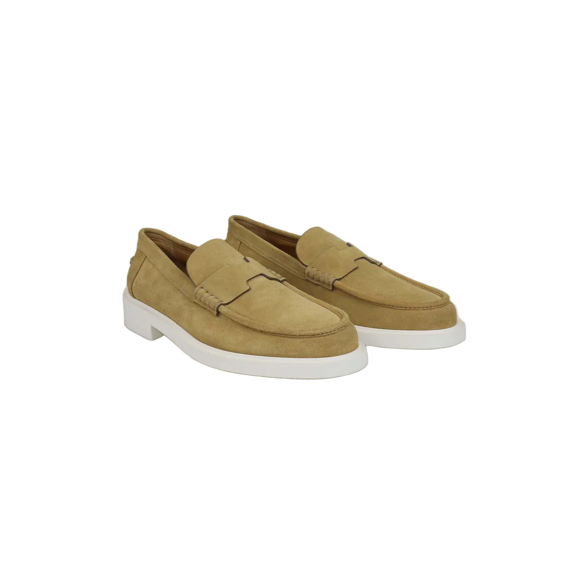 Hermès Guillaume Loafers - Beige Albatre (45)