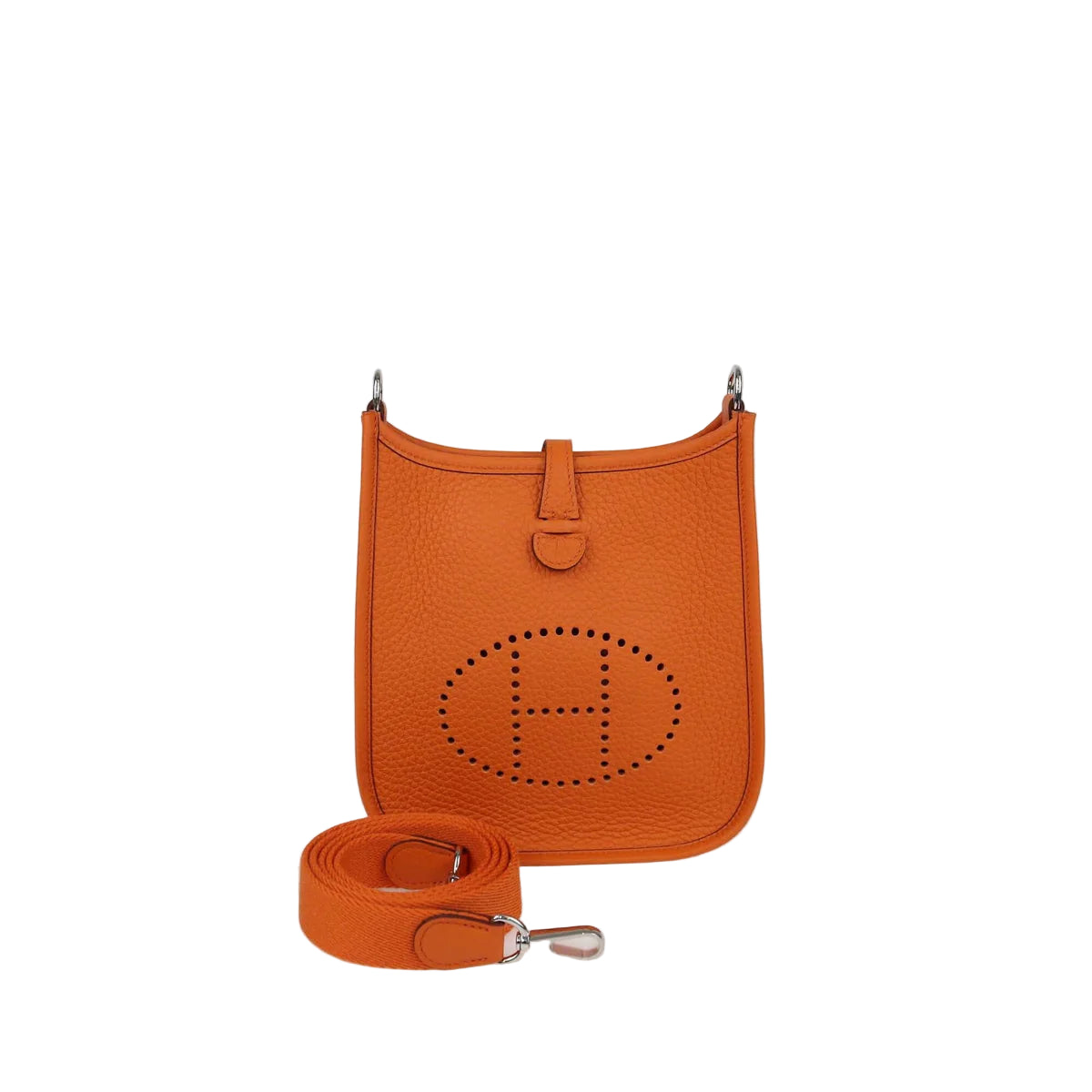 Hermès Evelyne 16 TPM Bag – Clémence Leather/Orange