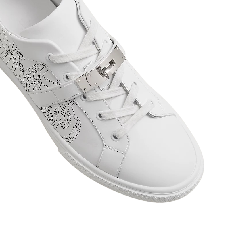 Hermès Brides De Gala Day Low Top Sneakers - Blanc (44)