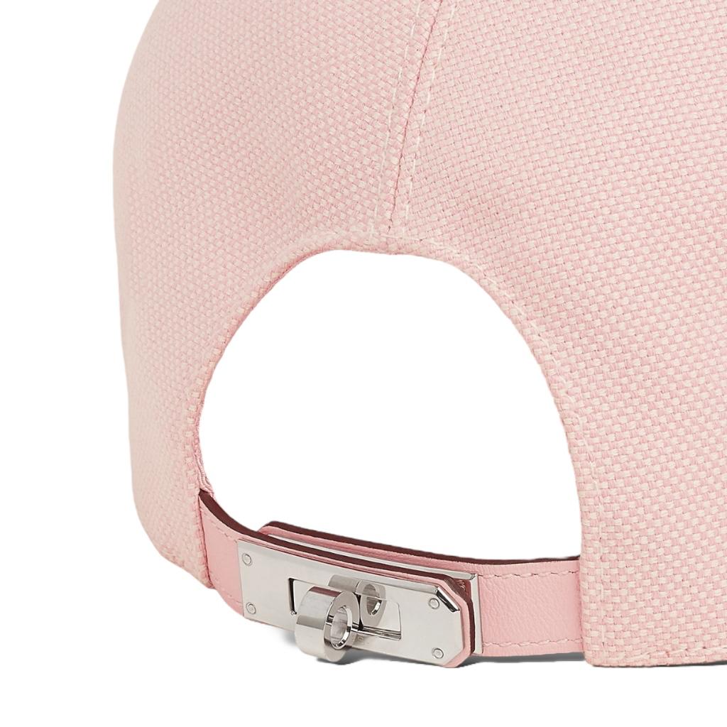 Hermès Tess Kelly Plein Air Cap - Rose Claire/Rose Sakura