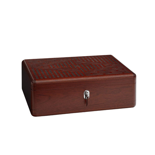 Hermès Casaque H en Dedale watch and cufflink box