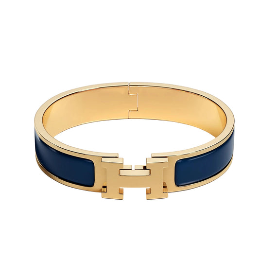 Hermès Clic H bracelet Ultramarine