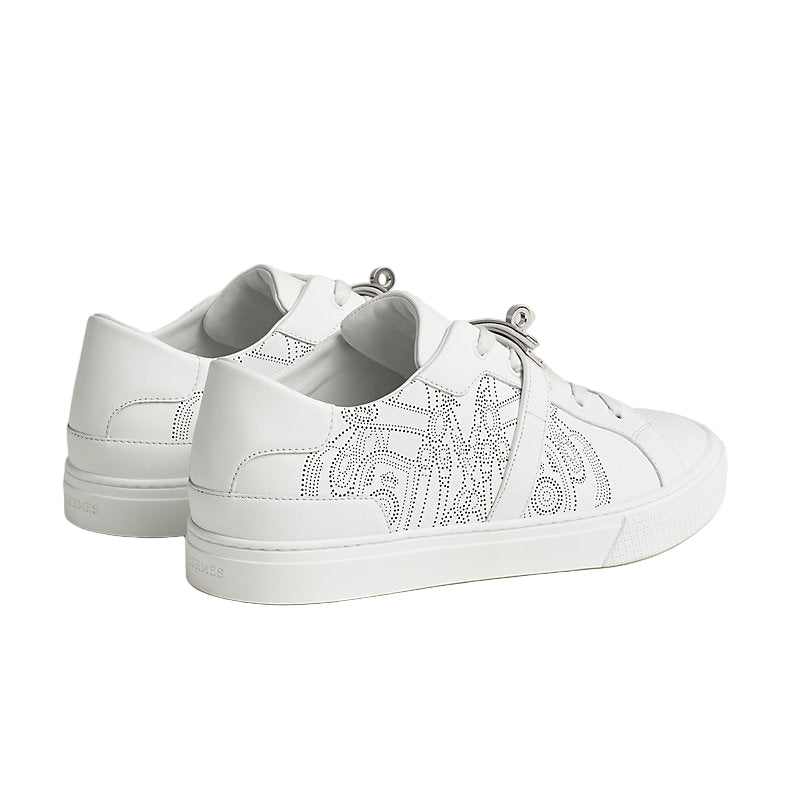 Hermès Brides De Gala Day Low Top Sneakers - Blanc (44)