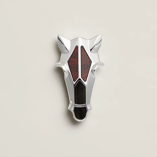 Hermès Destrier Minerale brooch