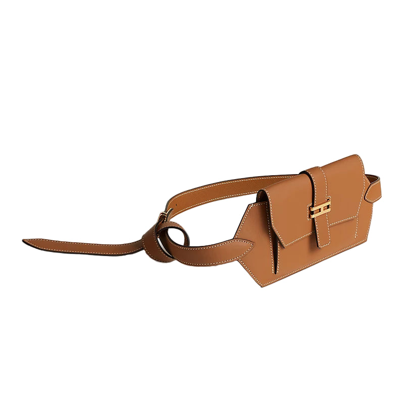 Hermès Elan Pocket 24 Belt Bag - Gold