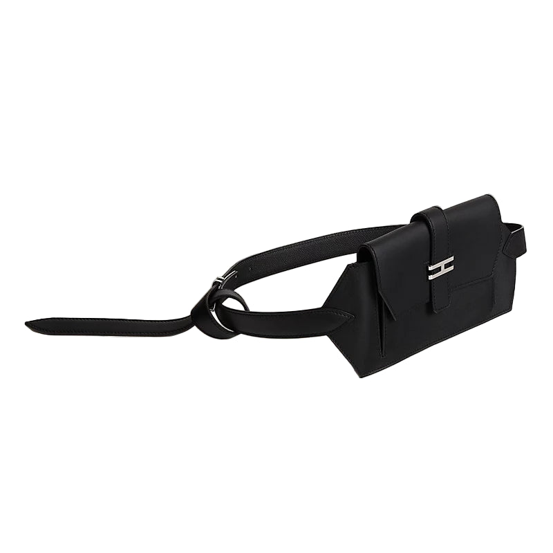 Hermès Elan Pocket 24 Belt Bag - Noir