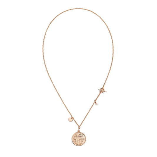 Hermès Ex-Libris necklace, medium model