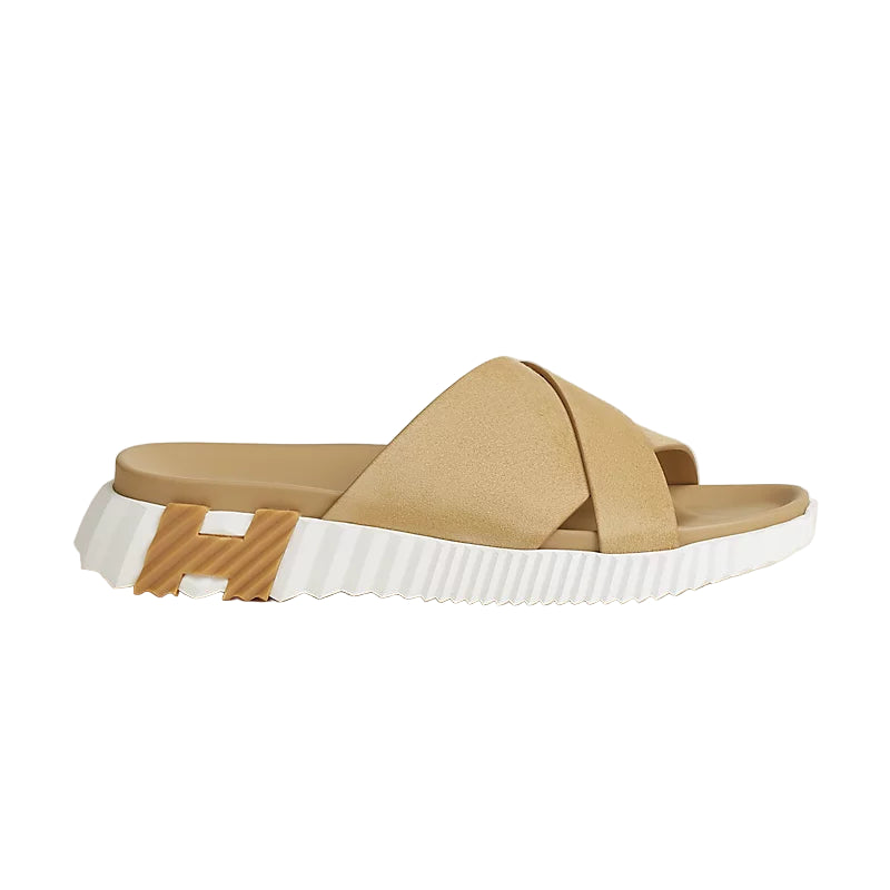 Hermès Infra Sandals - Beige/Suede (45.5)