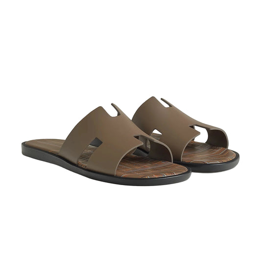 Hermès Izmir Sandal 44.5 (Etoupe)