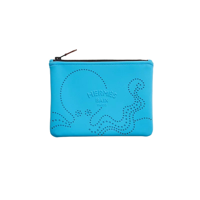 Hermès Neobain PM Case - Poulpe Fiction - Bleu (Small Case)