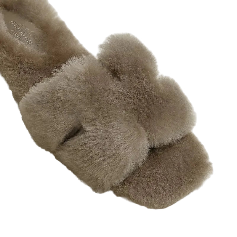 Hermès Oran Sandal - Étoupe (39.5)