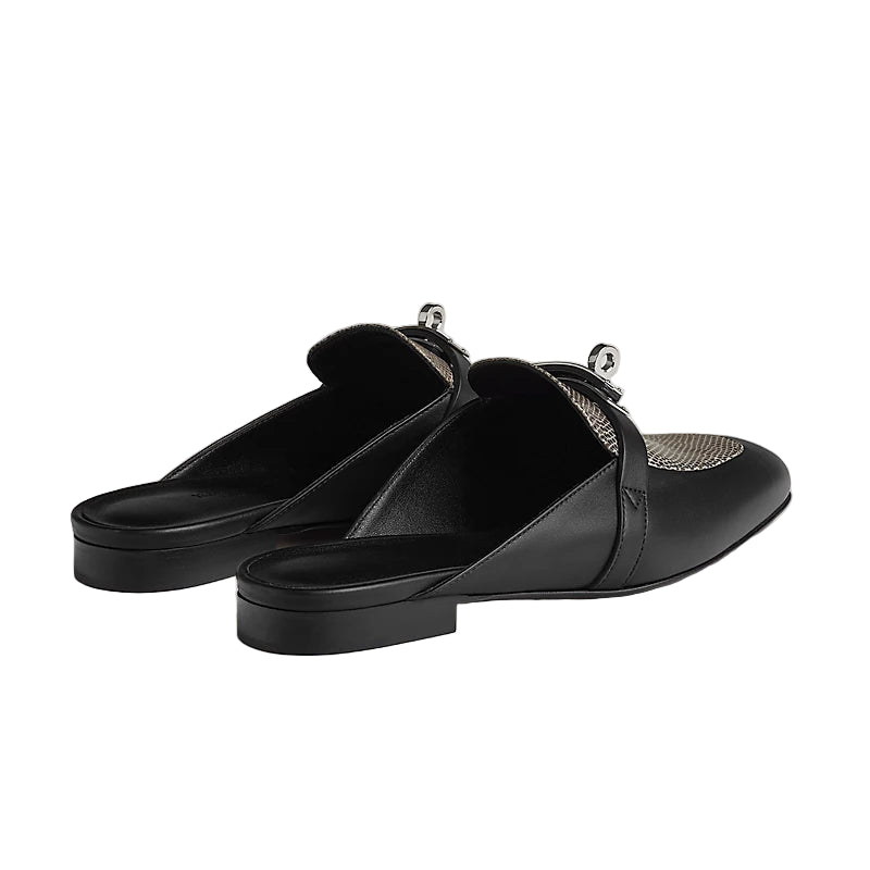 Hermès Oz Mule - Noir/Ombre (40.5)