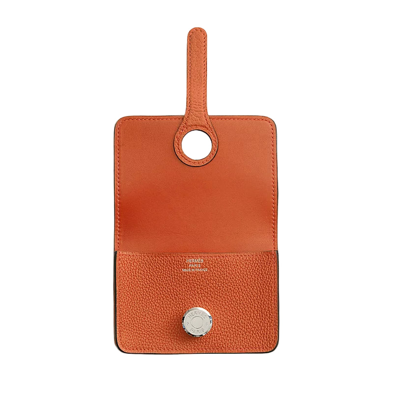 Hermès Dogon Card Holder - Orange