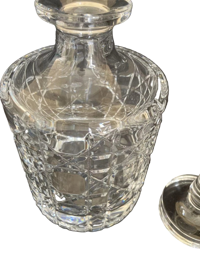 Dior 3-Piece Whisky Decanter Set – Transparent Cannage Motif