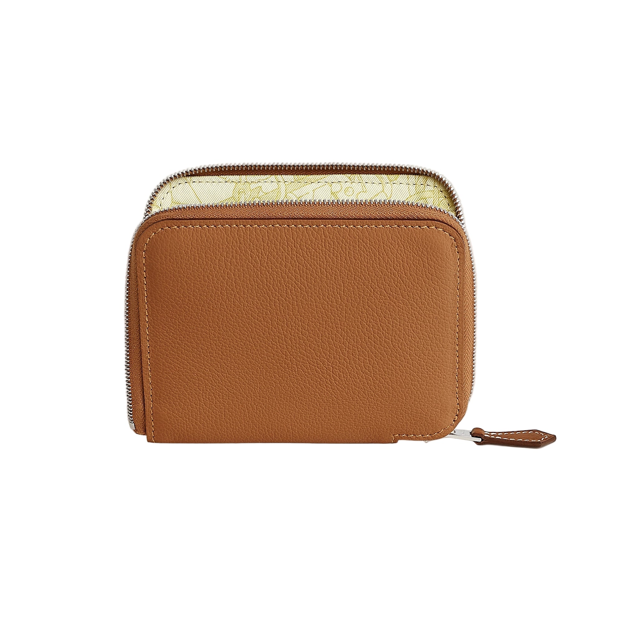 Hermès Silk'In Compact Wallet - Gold